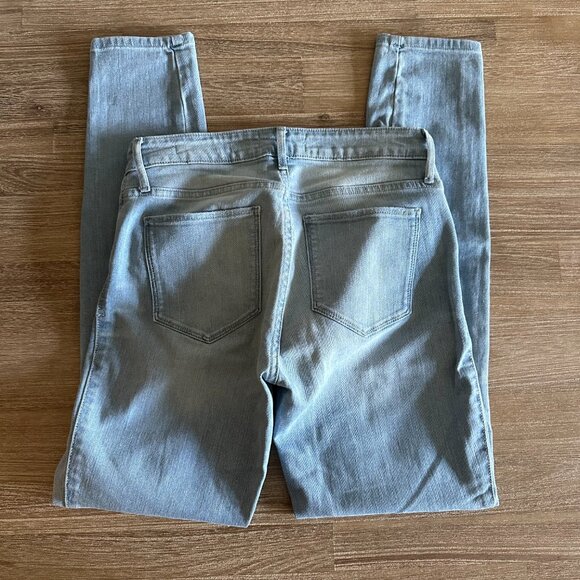 Guess Sexy Curve Skinny Jeans Womens Size 27 Light Blue Denim - Picture 5 of 10